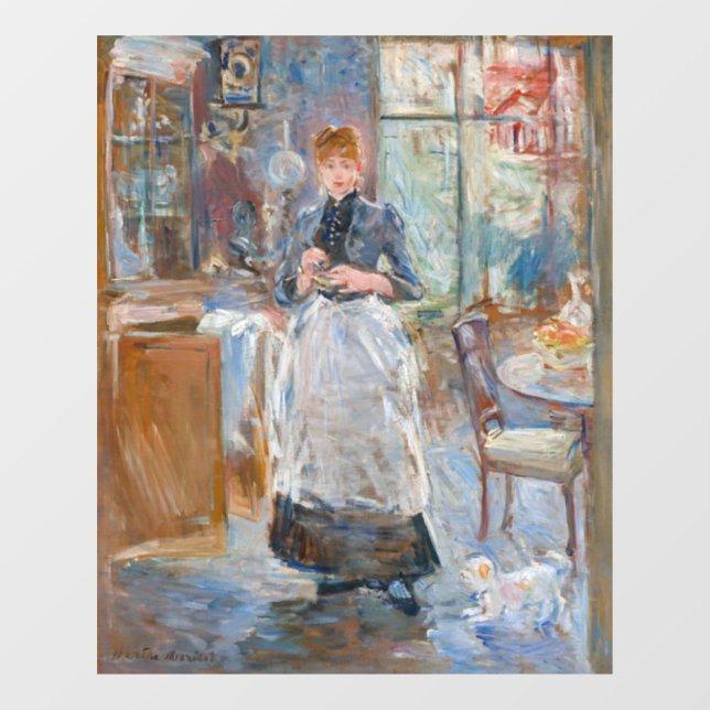 Vinilos Para Cristales Berthe Morisot - En el comedor (Hoja)