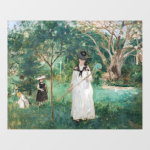 Vinilos Para Cristales Berthe Morisot - La caza de mariposas