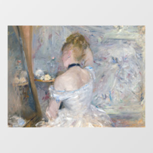 Vinilos Para Cristales Berthe Morisot - Mujer en su retrete