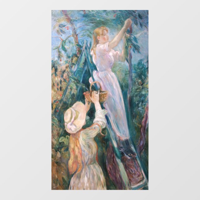 Vinilos Para Cristales Berthe Morisot - The Cherry Picker (Hoja)