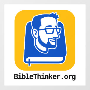 Vinilos Para Cristales BibleThinker.org Llamado a la ventana del logotipo