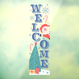 Vinilos Para Cristales Bienvenidos Navidades de vacaciones de invierno Cu
