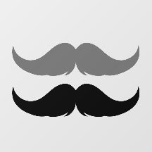 Bigote de manillar pequeño personalizable