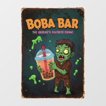 Boba Bar – ¡La bebida favorita de los no muertos!
