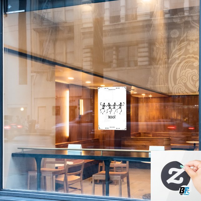 Vinilos Para Cristales ¡BOO! - Halloween Skull Dance (Subido por el creador)