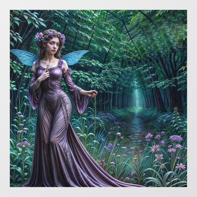 Vinilos Para Cristales Bosque encantado (Hoja)