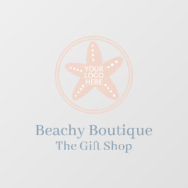 Vinilos Para Cristales Boutique comercial Simple Your Logo