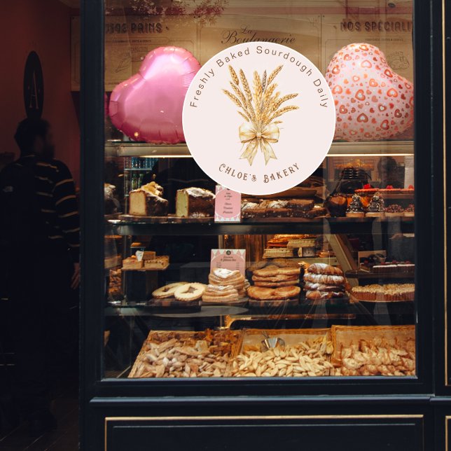 Vinilos Para Cristales Bread Bread & Wheat Bow (Subido por el creador)