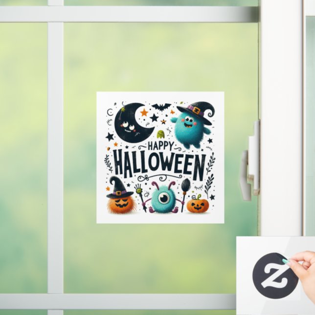 Vinilos Para Cristales Brew de bruja- Halloween (Hogar)