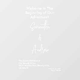 Vinilos Para Cristales Bridal White Weddings Celebrating Love Romance