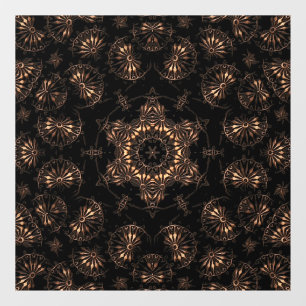 Vinilos Para Cristales Bronce Age Mandala