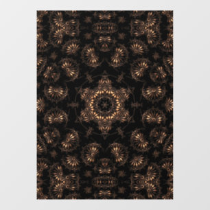 Vinilos Para Cristales Bronce Age Mandala
