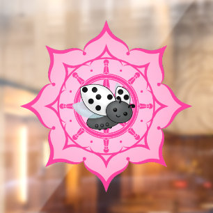 Vinilos Para Cristales Buda Vesak Ladybug