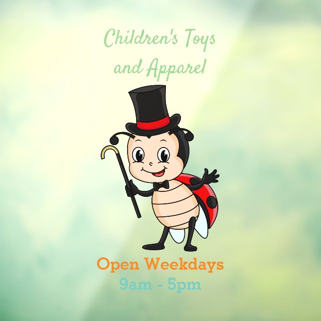 Vinilos Para Cristales Buitre con sombrero de punta y personalizado de co (Hoja 3)