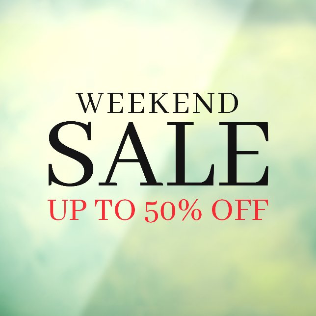 Vinilos Para Cristales Business Elegant Minimal White & Red | Store Sale  (Hoja 3)