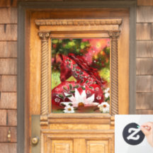 Caballo de margarita caprichoso en el campo Resume