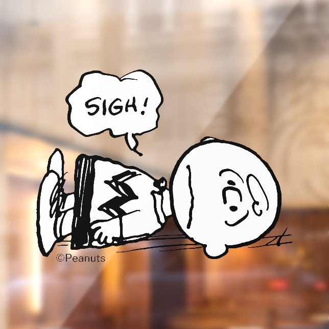 Vinilos Para Cristales Cacahuetes | Charlie Brown ha caído (Hoja 2)