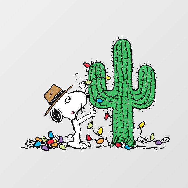 Vinilos Para Cristales Cacahuetes | Decoraciones de Spike para Navidades (Hoja)