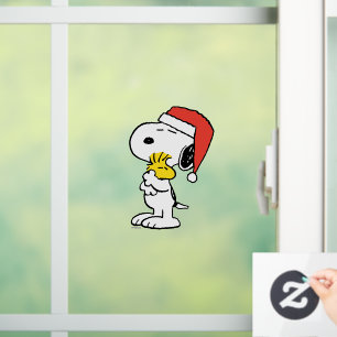 Vinilos Para Cristales Cacahuetes Festividad de Snoopy y Woodstock