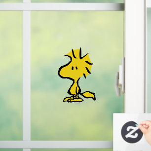 Vinilos Para Cristales Cacahuetes   Woodstock, amigo de Snoopy