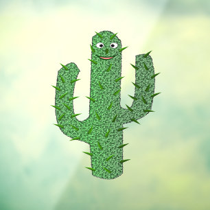 Vinilos Para Cristales Cactus Happy Day of the Dead