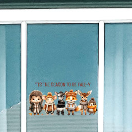 Vinilos Para Cristales Caer Amigos Cuidar Animales Salto De La Ventana