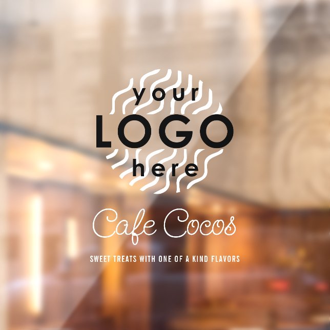 Vinilos Para Cristales Cafe Ventana Cling (Hoja 2)