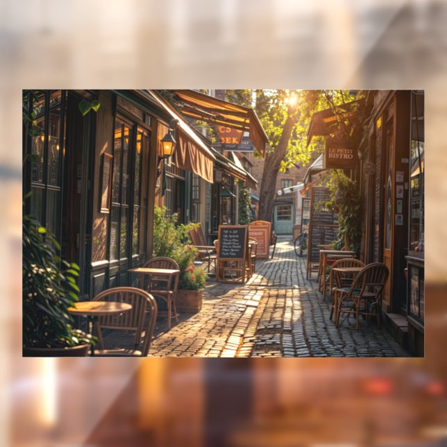 Vinilos Para Cristales Cafetería de café francés (Hoja 2)