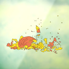 Vinilos Para Cristales Calabaza hueca