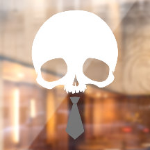 Calavera personalizable con corbata