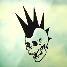 Calavera Punk Personalizable