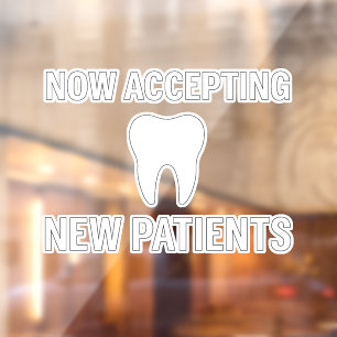 Vinilos Para Cristales CAMINO DE EMERGENCIA BIENVENIDOS Dental Window Dec