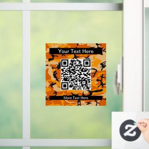 Vinilos Para Cristales Camo naranja, Camuflaje, Militar, Ejército