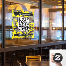 Vinilos Para Cristales Camuflaje amarillo y marrón, ejército