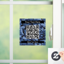 Vinilos Para Cristales Camuflaje azul de la marina, ejército, ejército