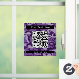 Vinilos Para Cristales Camuflaje morado, ejército