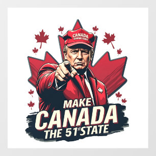 Vinilos Para Cristales Canadá: el 51° Estado Trump Canadá