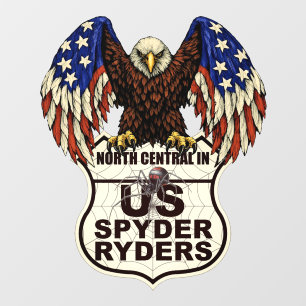 Vinilos Para Cristales Capítulo del Norte Central de Indiana - Logotipo d