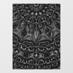 Vinilos Para Cristales Carbón Mandala