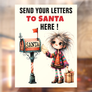 Vinilos Para Cristales CARTAS A PAPÁ NOEL - Léelo...