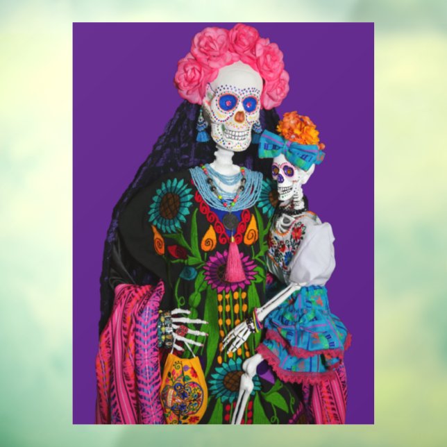 Vinilos Para Cristales Catrina Mother (Hoja 3)