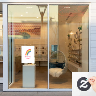 Vinilos Para Cristales Celebrar el orgullo gay LGBT arcoiris