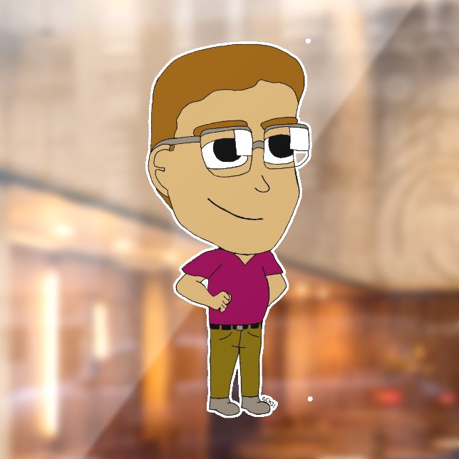 Vinilos Para Cristales chibi (Hoja 2)