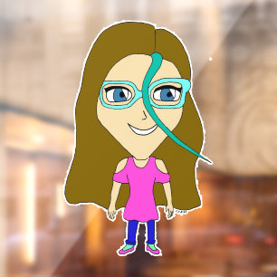 Vinilos Para Cristales chibi