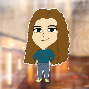 Vinilos Para Cristales chibi