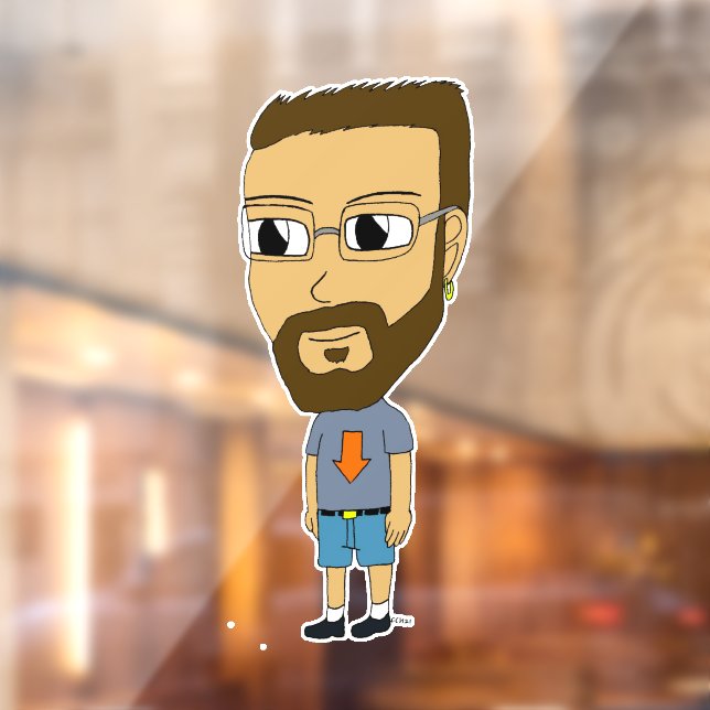 Vinilos Para Cristales chibi (Hoja 2)