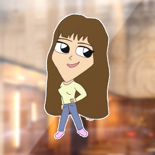 Vinilos Para Cristales chibi