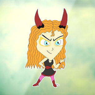 Vinilos Para Cristales chibi