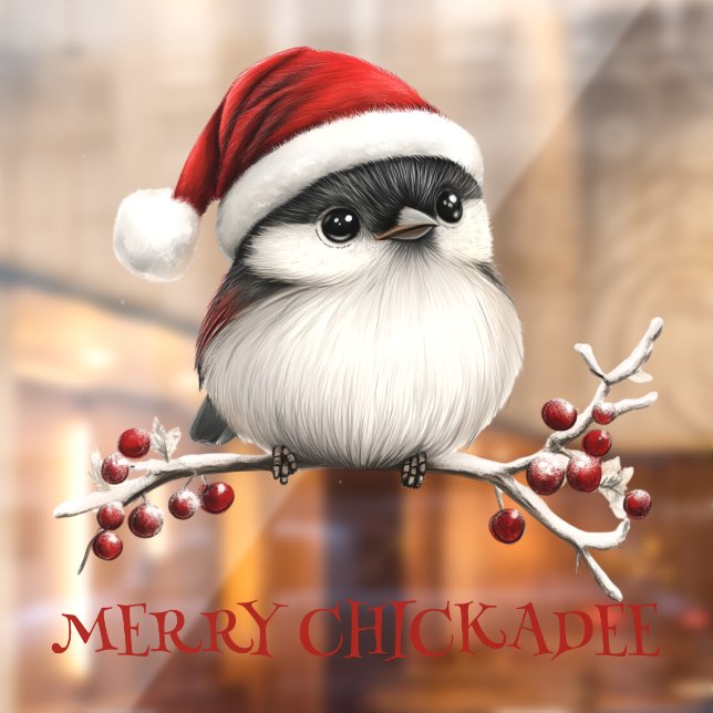 Vinilos Para Cristales Chickadee Window Cling (Hoja 2)