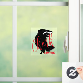 Vinilos Para Cristales Chihuahua + Tiburón = Cargo - ¡OCUPEN!